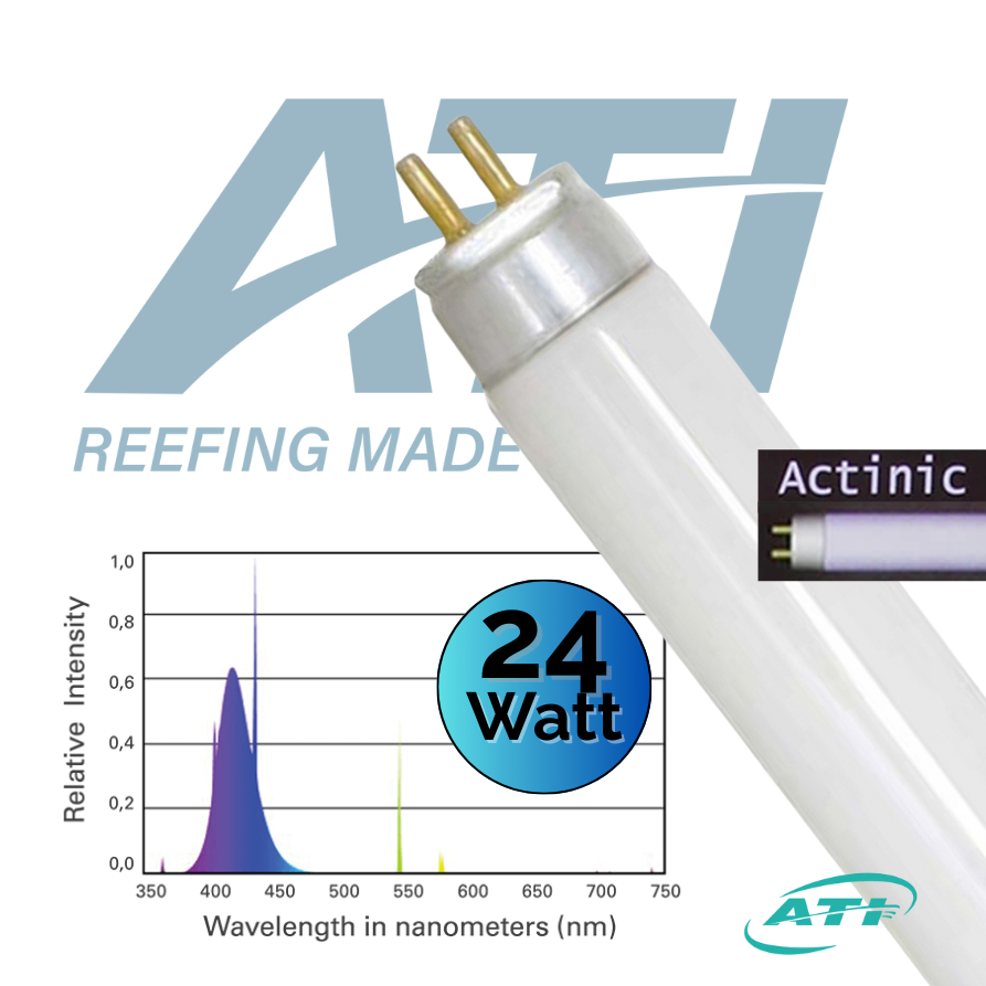 True Actinic <br> T5 Bulb <br> (24,39,54,80) Watt