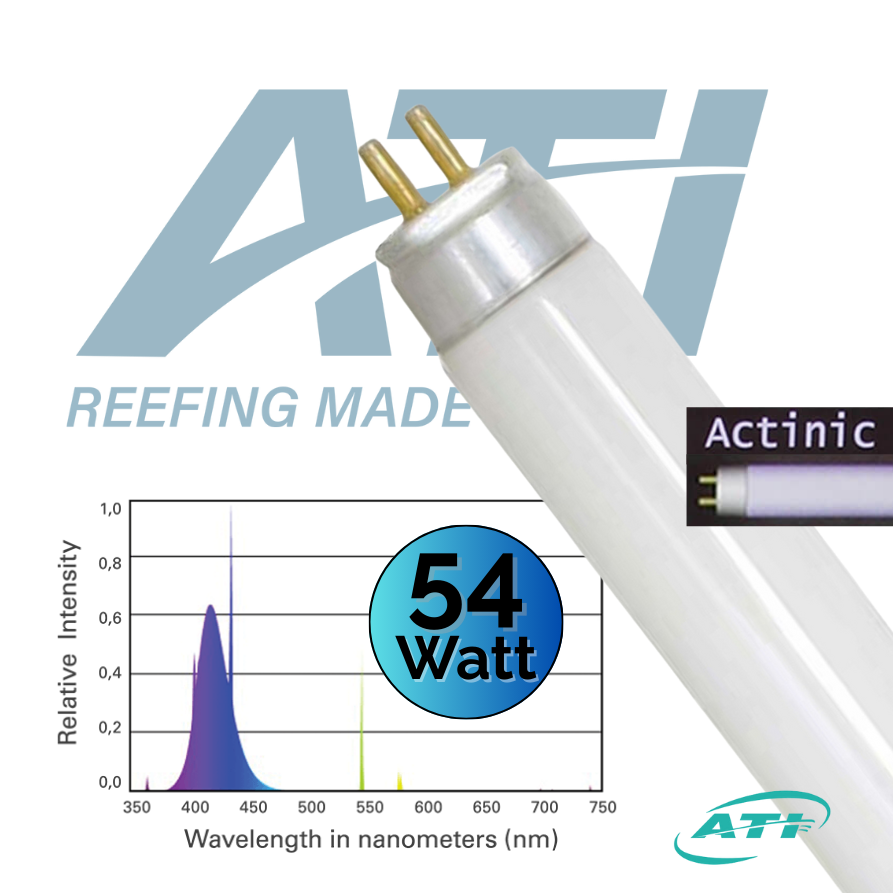 True Actinic <br> T5 Bulb <br> (24,39,54,80) Watt
