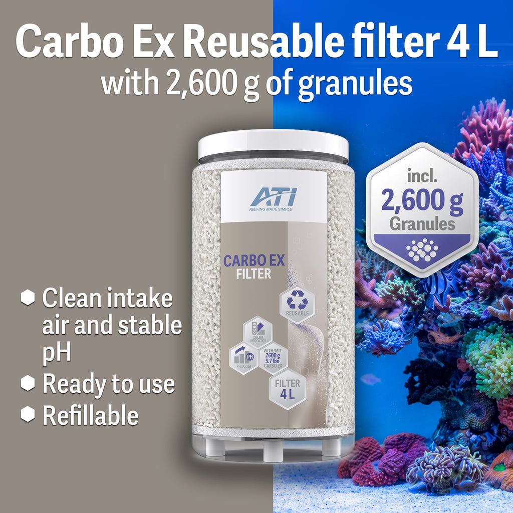 Carbo Ex Filter 4 Liter - Incl. 2.600 g Granulat