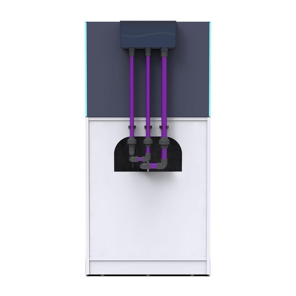 OPUS G2 250 Slim-Line with White Cabinet (Aquarium, Plumbing, Sump & Stand Kit)