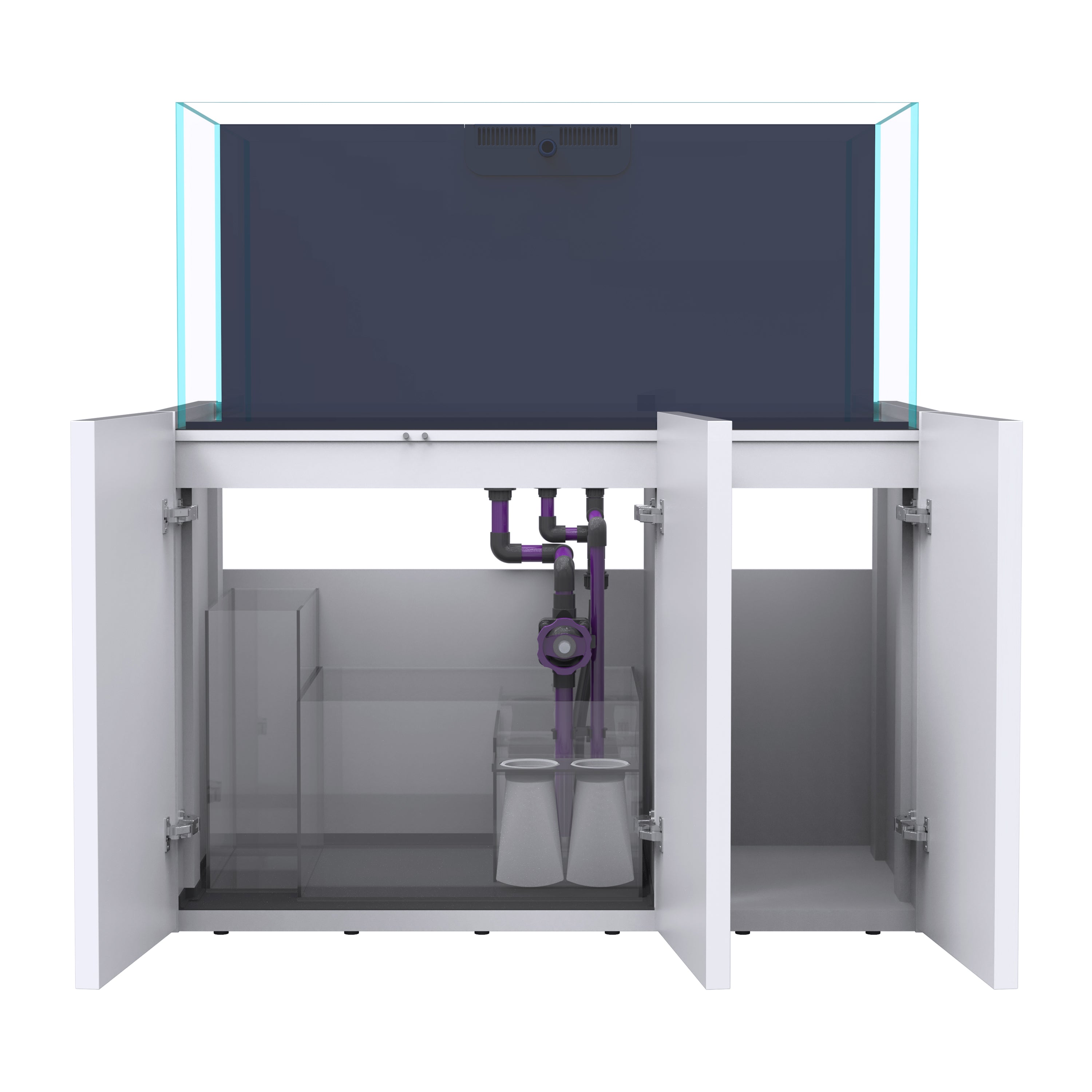 OPUS G2 440 Pro-Line with White Cabinet (Aquarium, Plumbing, Sump & Stand Kit)
