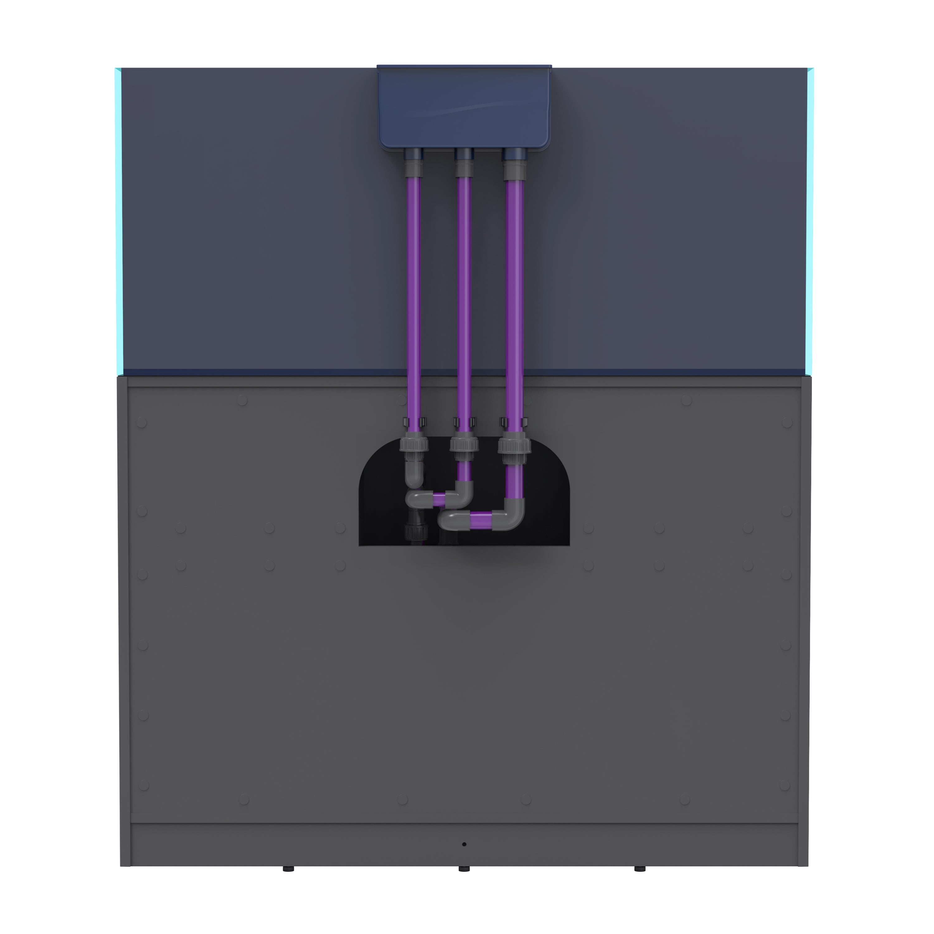 OPUS G2 440 Slim-Line with Grey Cabinet (Aquarium, Plumbing, Sump & Stand Kit)