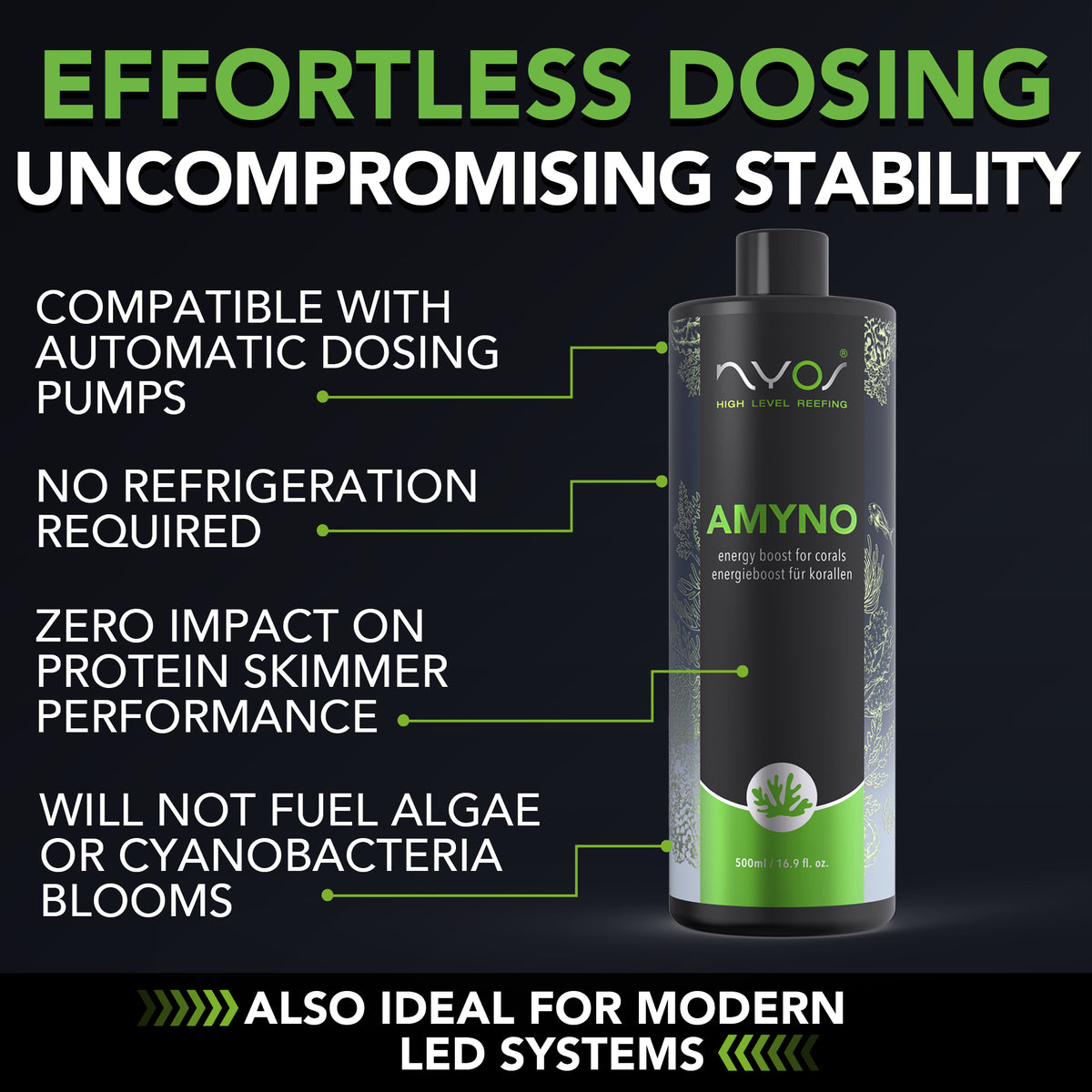 AMYNO 100ml (3.38 floz) 250ml (8.45 floz) 500ml (16.9floz)