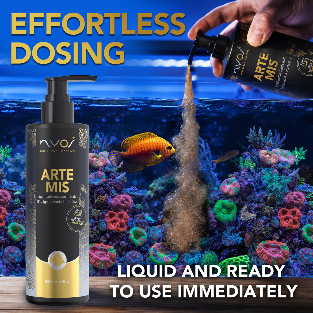 Artemis (Liquid Plankton -Artemia Salina) 250ml (8.45oz) &100ml (4.25oz)