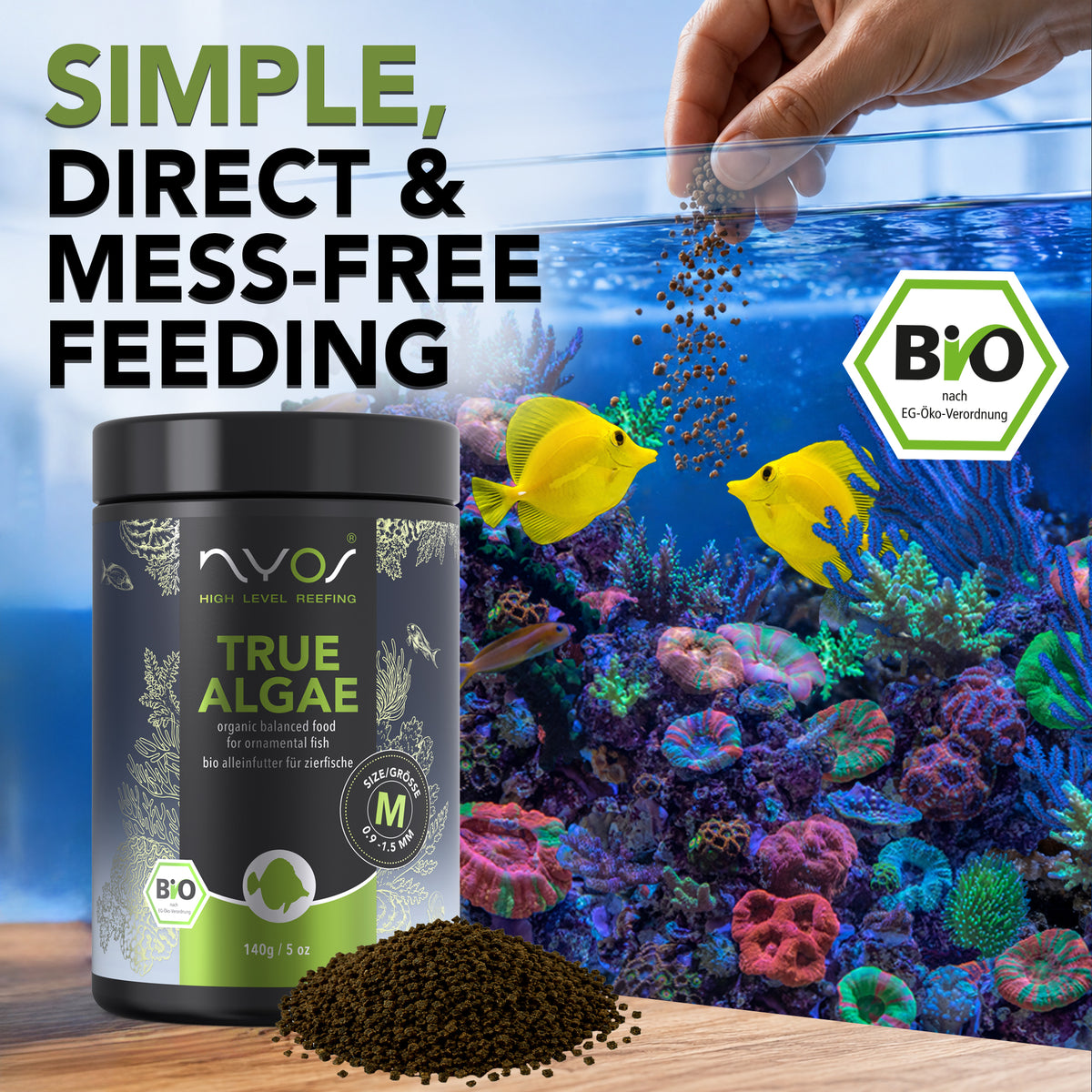 True Algae Fish Food (70g & 140g)