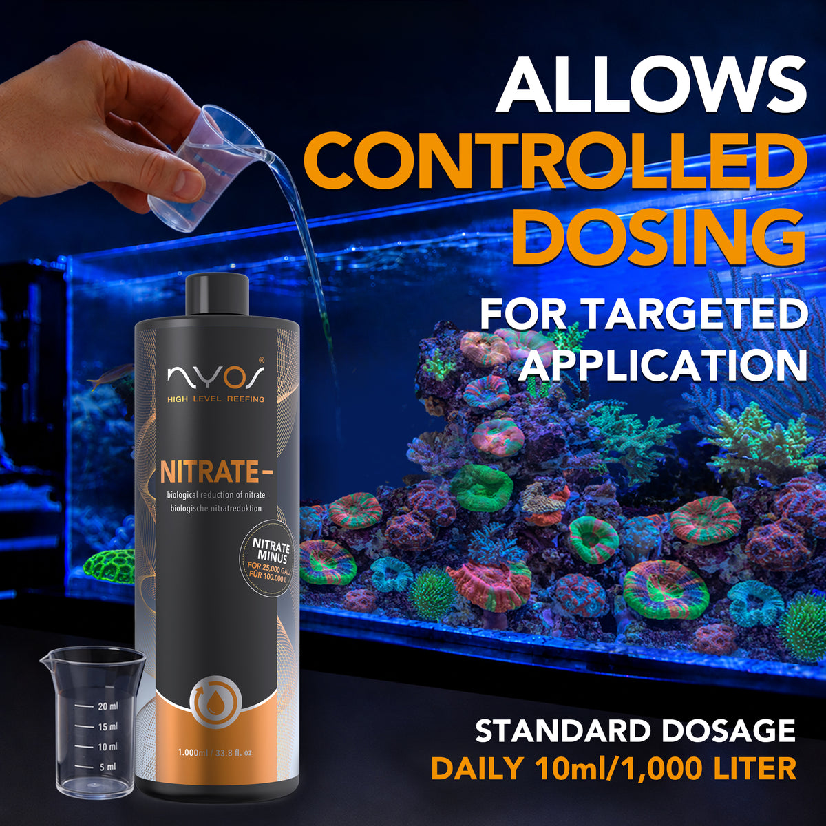 Nitrate Minus 100ml (3.38 floz) 250ml (8.5 floz) 1000ml (33.8 floz)