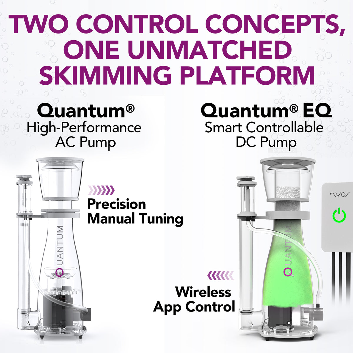 Quantum® 300 EQ Wirelessly Controllable Protein Skimmer 4000L (1000 Gallon)
